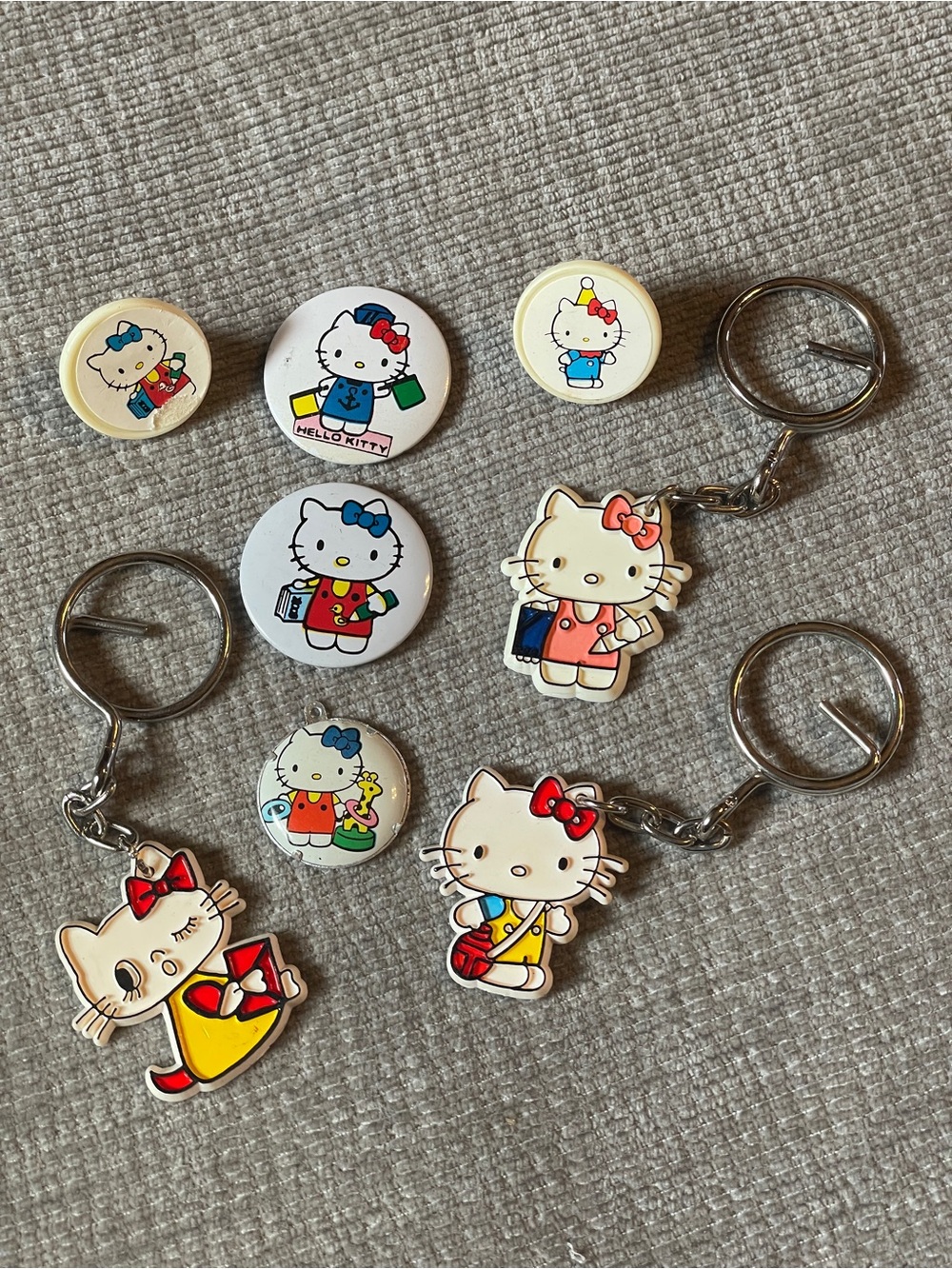 Vintage Hello Kitty Lot from 1970’s & 1980’s